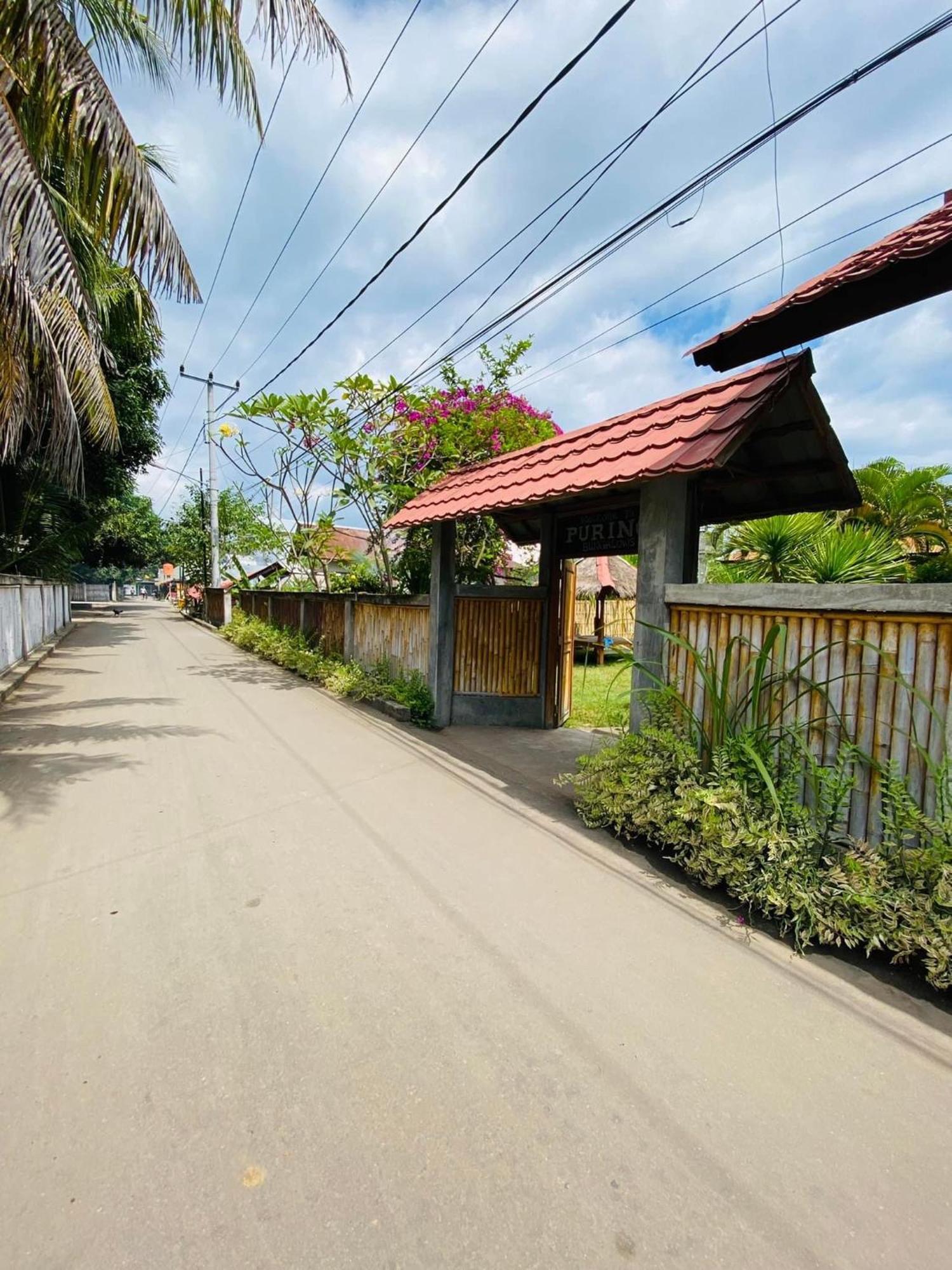 Puring Bungalows Gili Air Exteriér fotografie
